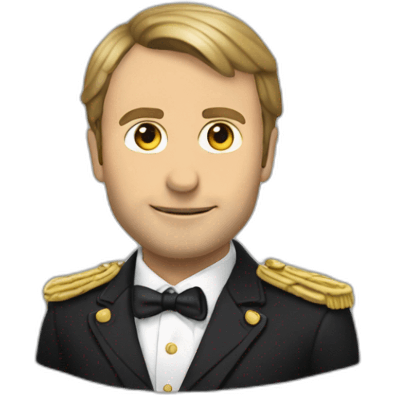 macron en string emoji