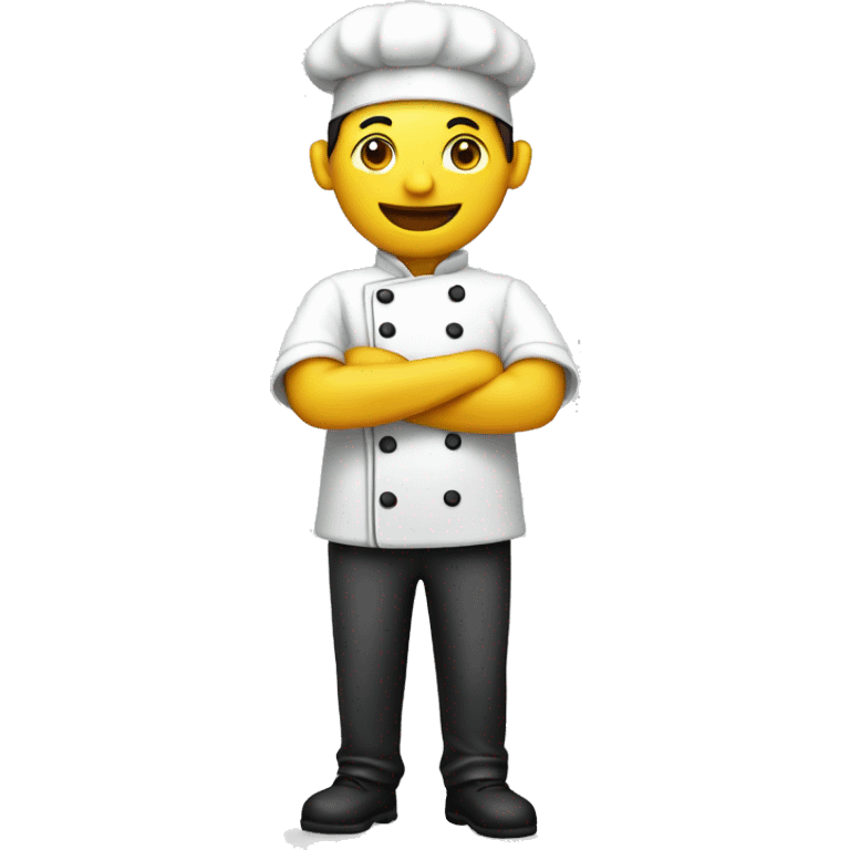 Chef, yellow skin, camera in hand  emoji