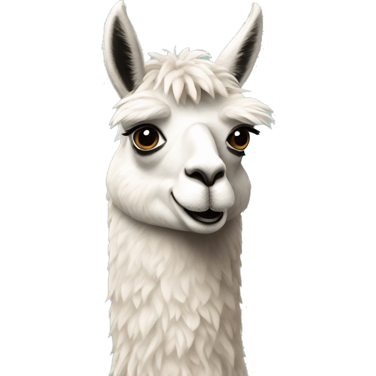 llama saying "great point" emoji