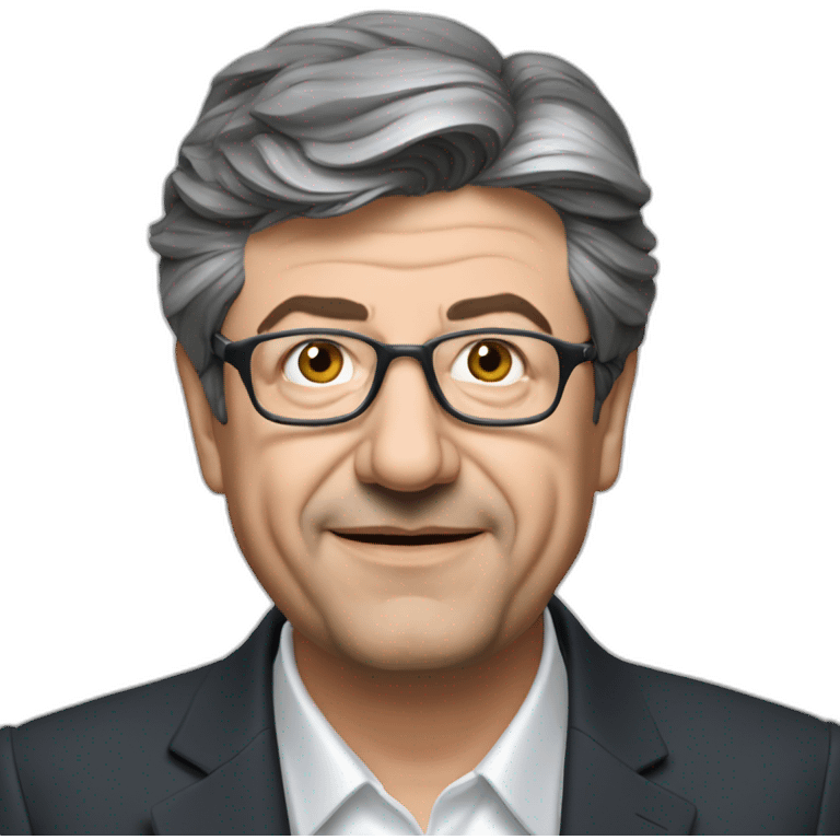 mélenchon  liasse de billet emoji