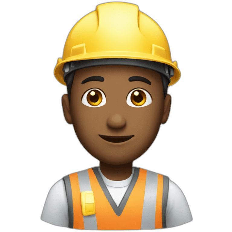 AI construction worker emoji