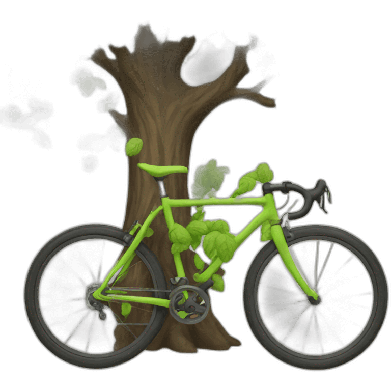 bike tree emoji