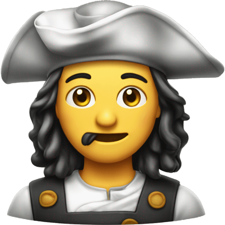 Cocinero con un parche de pirata emoji