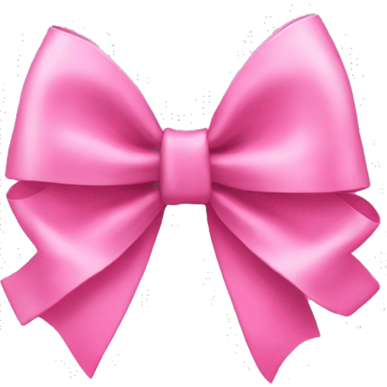 pink bow emoji