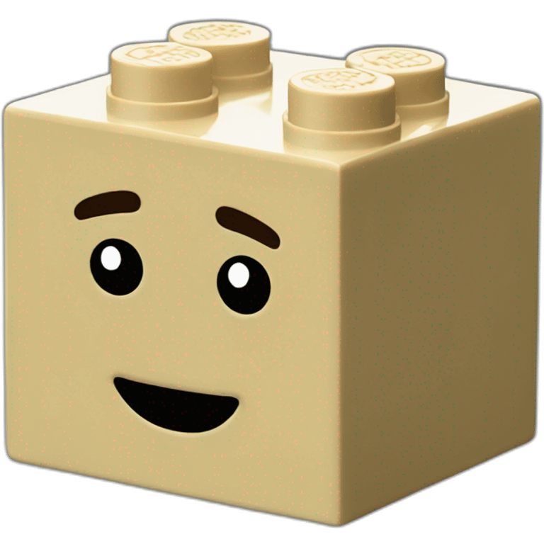 Lego brick emoji