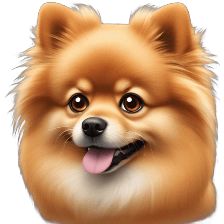 Pomeranian dog emoji