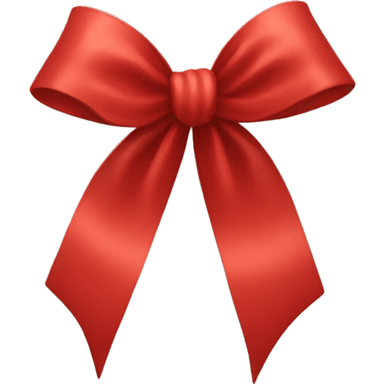 Red bow emoji