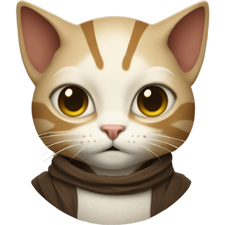 Jedi Cat emoji