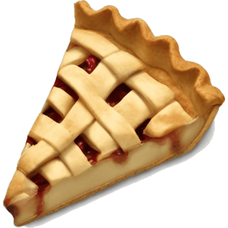 a piece of pie emoji