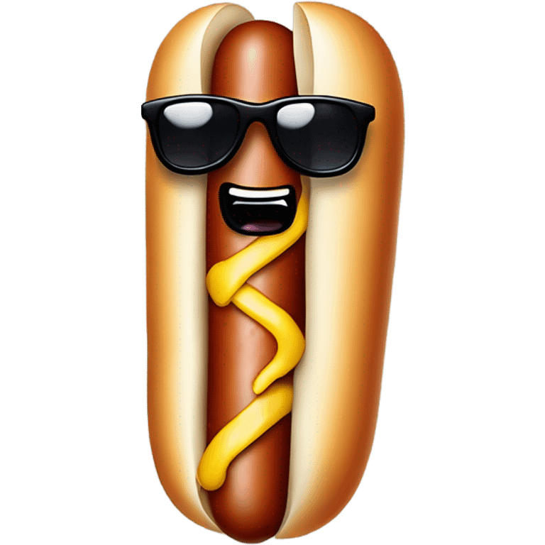 Hot dog that’s in the fbi emoji