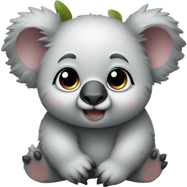 cute Chubby little Koala  emoji