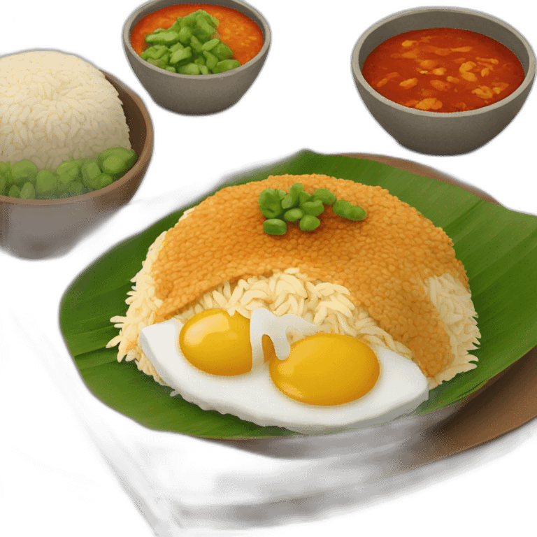 nasi lemak emoji