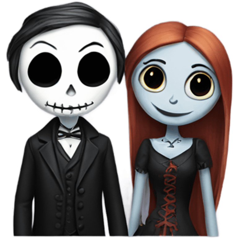 jack and sally  emoji