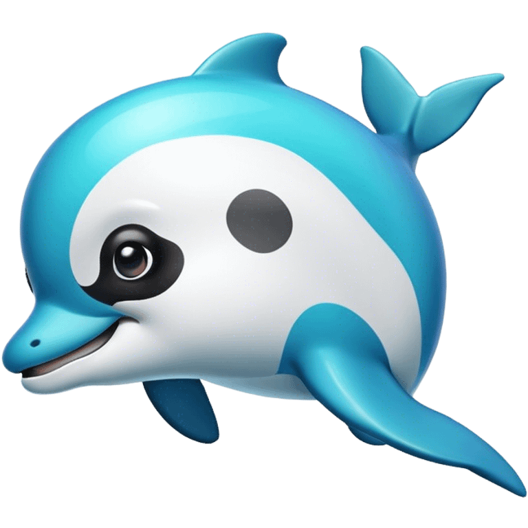 panda dolphin emoji