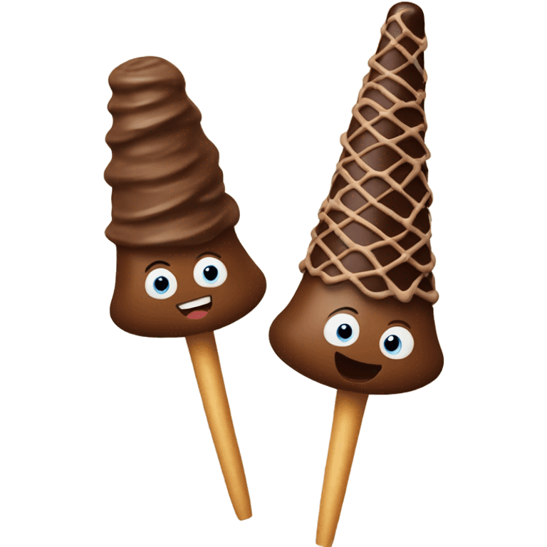 turd on a stick emoji