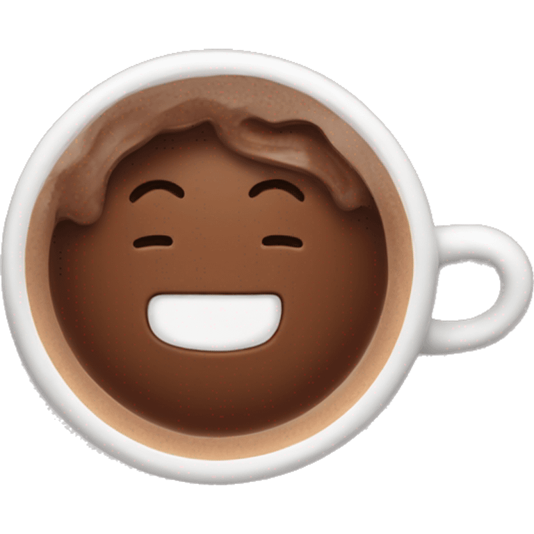 hot chocolate cute emoji