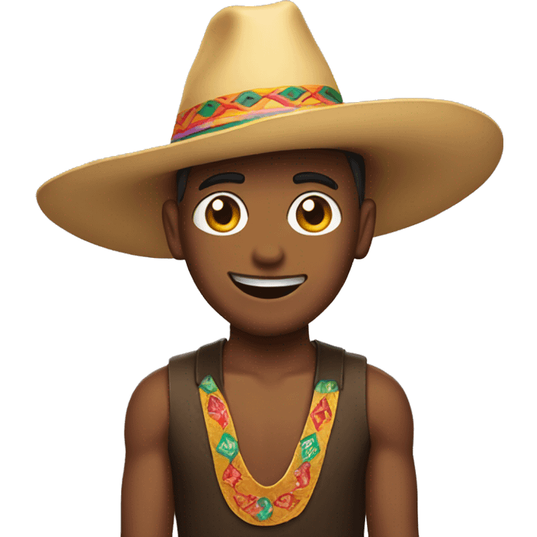 EMOJI CON SOMBRERO emoji