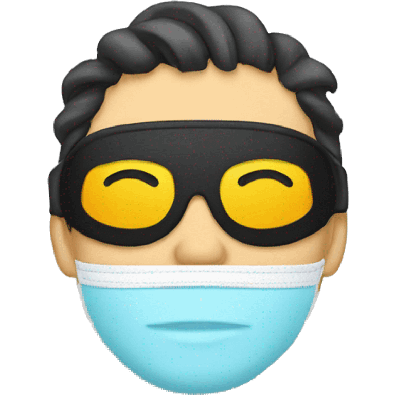 sleep mask emoji