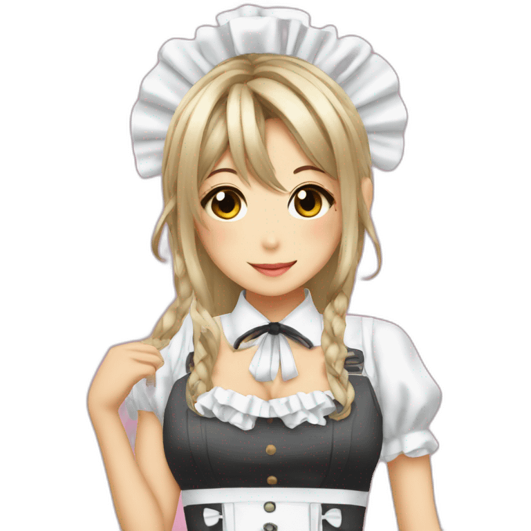 gyaru maid emoji