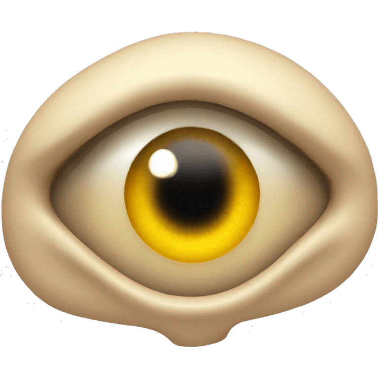 Scary Eye staring at the screen emoji