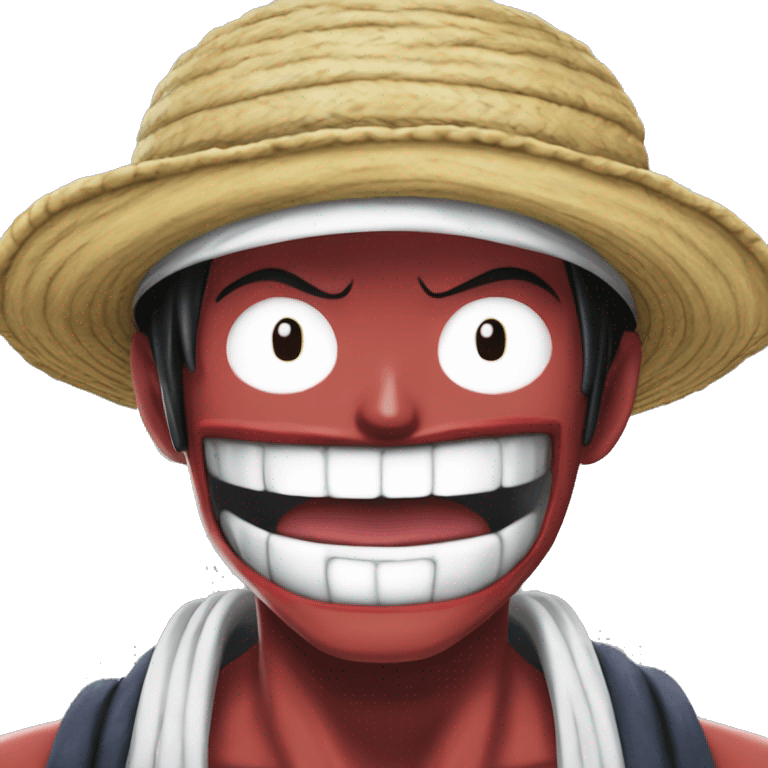 Luffy Gear 5 in one piece emoji