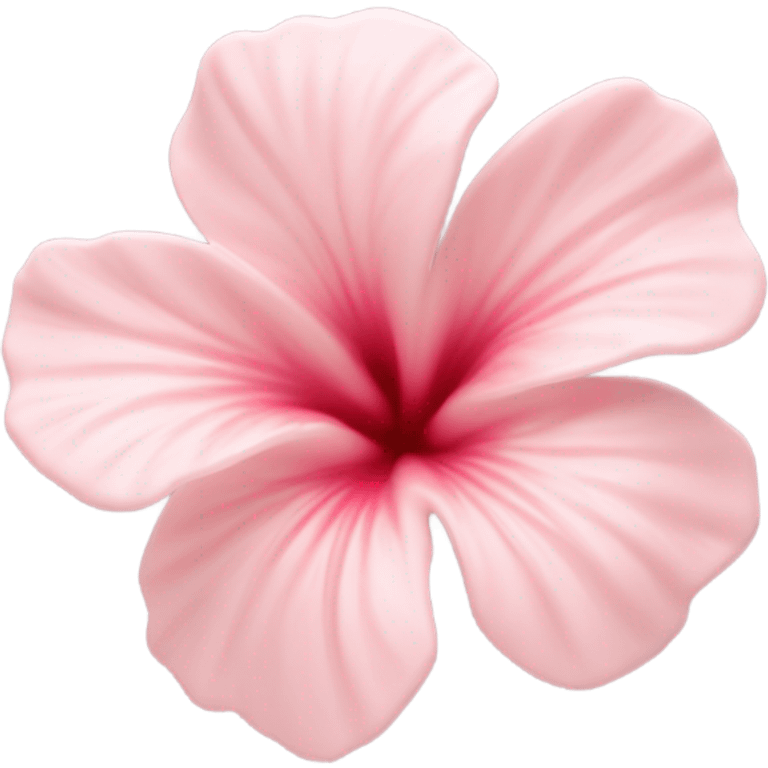 Pink Opal crystal hibiscus flower emoji