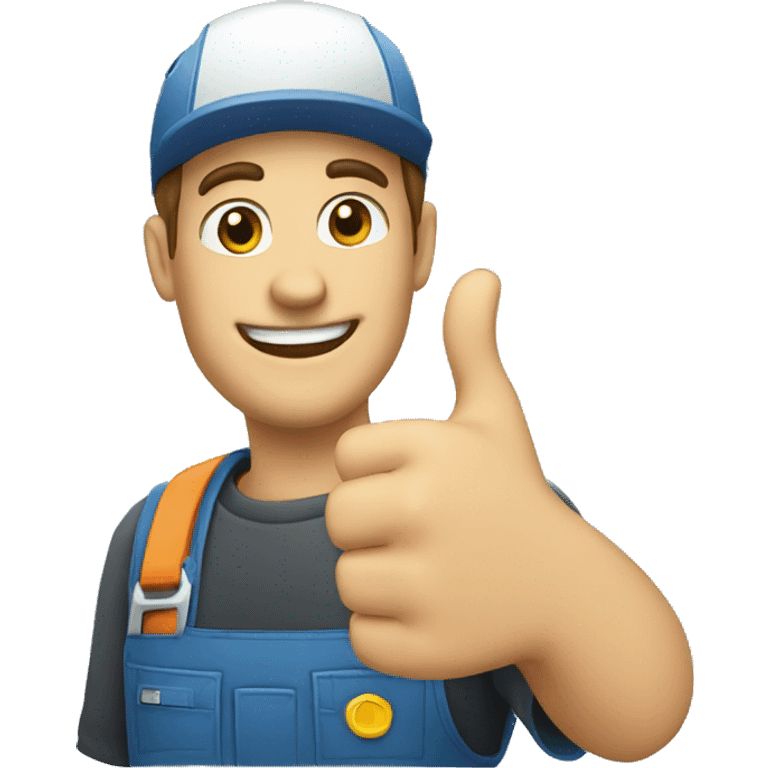 mechanic thumbs Up emoji