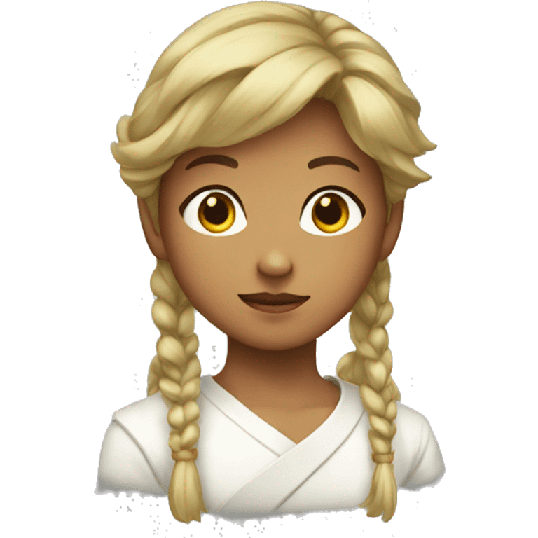 Young miko emoji