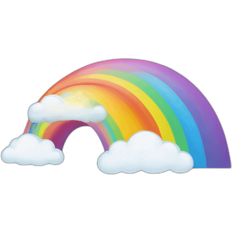 Renard arc-en-ciel emoji