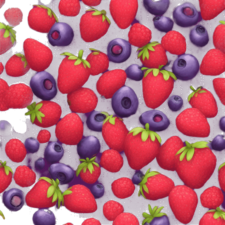 Berry fruits emoji