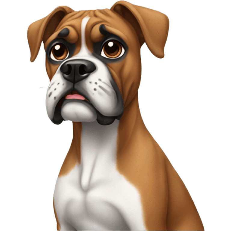 Boxer dog emoji