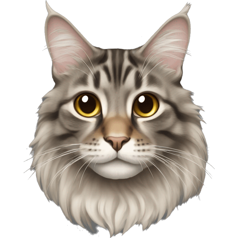 Maincoon cat emoji