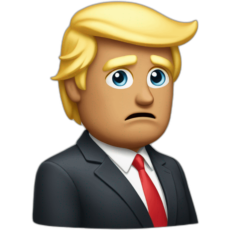 trump shrugging emoji