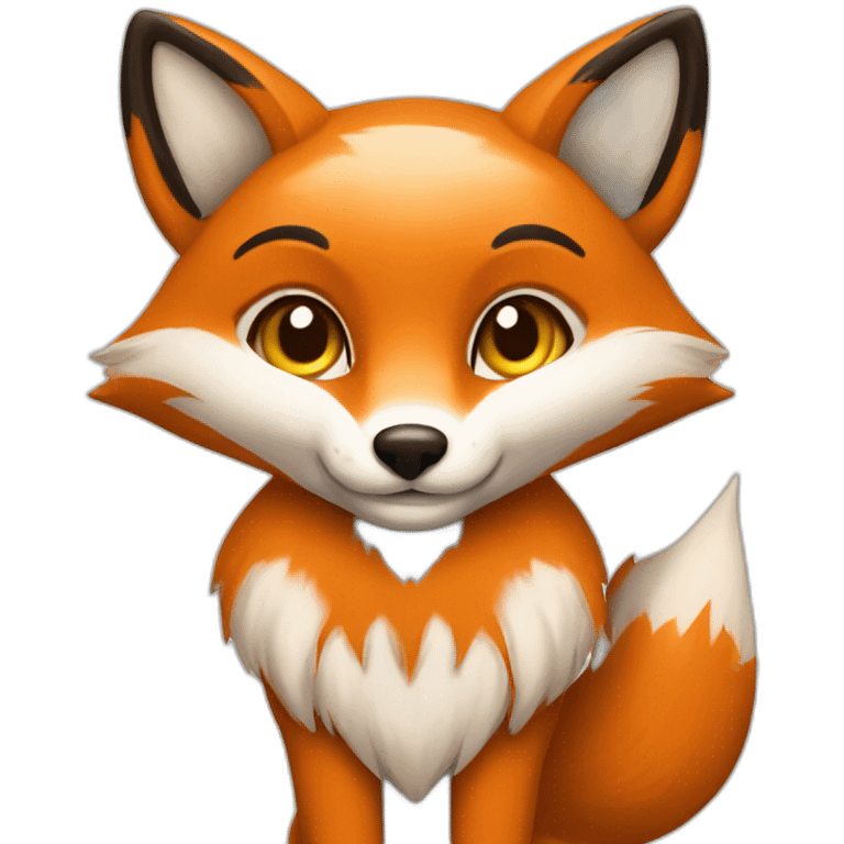 fox-sapin-noel emoji