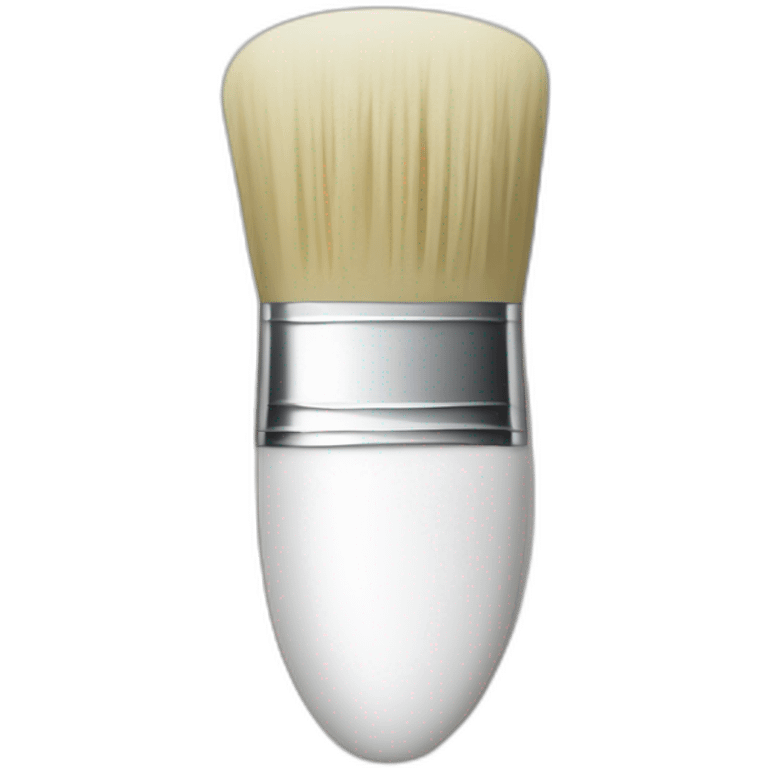 white paint brush emoji