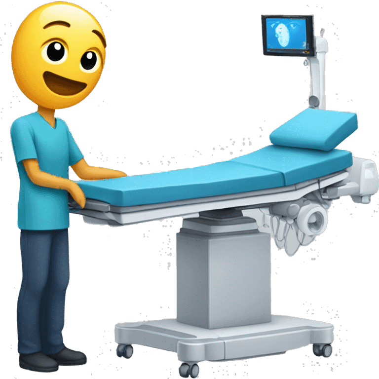 C-arm interventional radiology  emoji