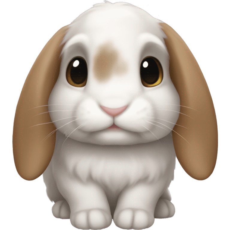 Lop bunny emoji