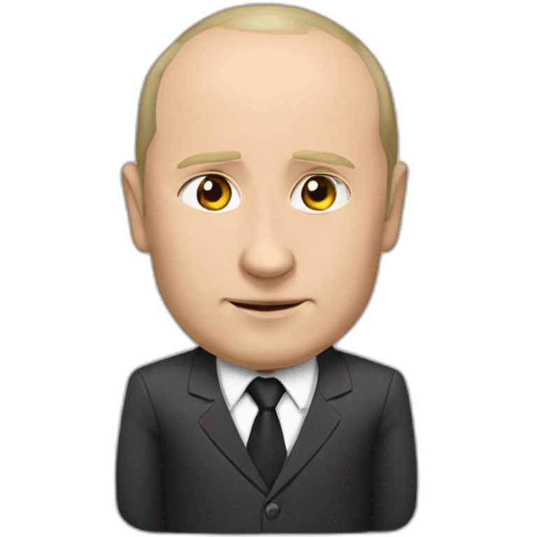 Putin with test tag emoji