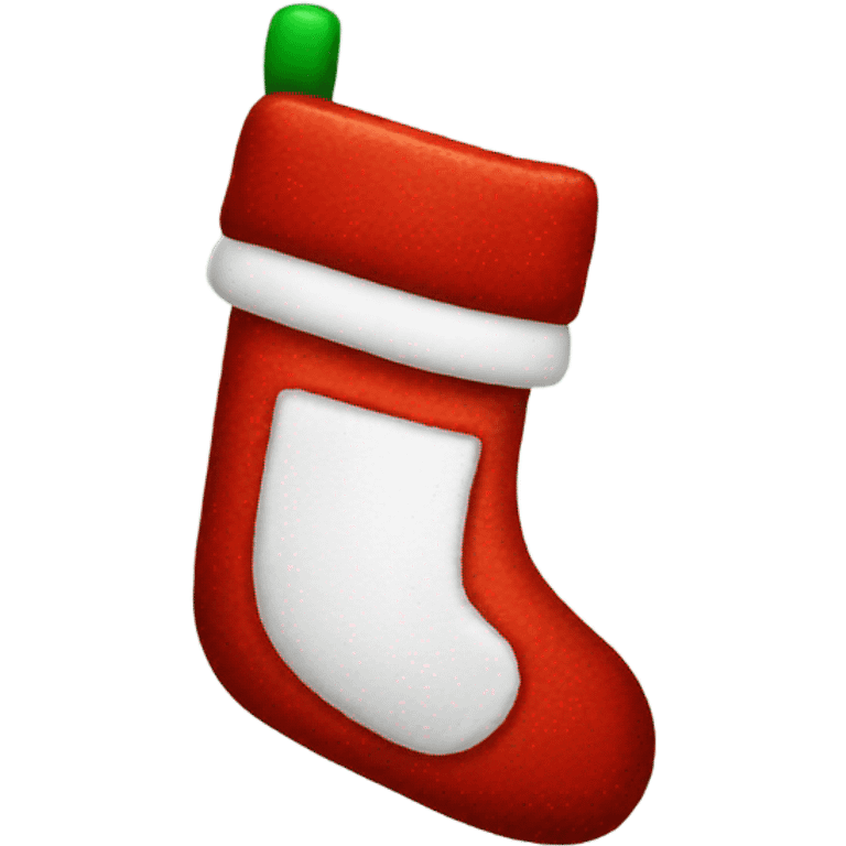 Christmas stocking emoji