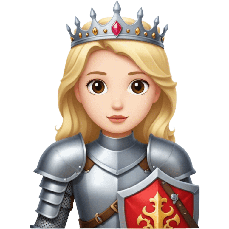 Princess with knight emoji