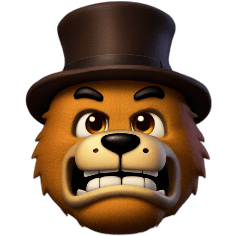 freddy fazbear angry emoji