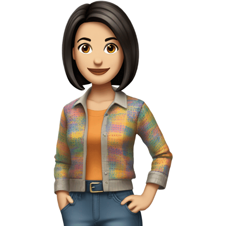 Monica from Friends. emoji