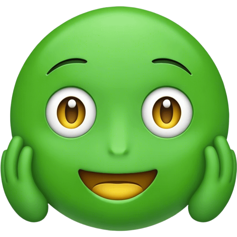 generate a 2d emoji in green to represent how many users currently online emoji