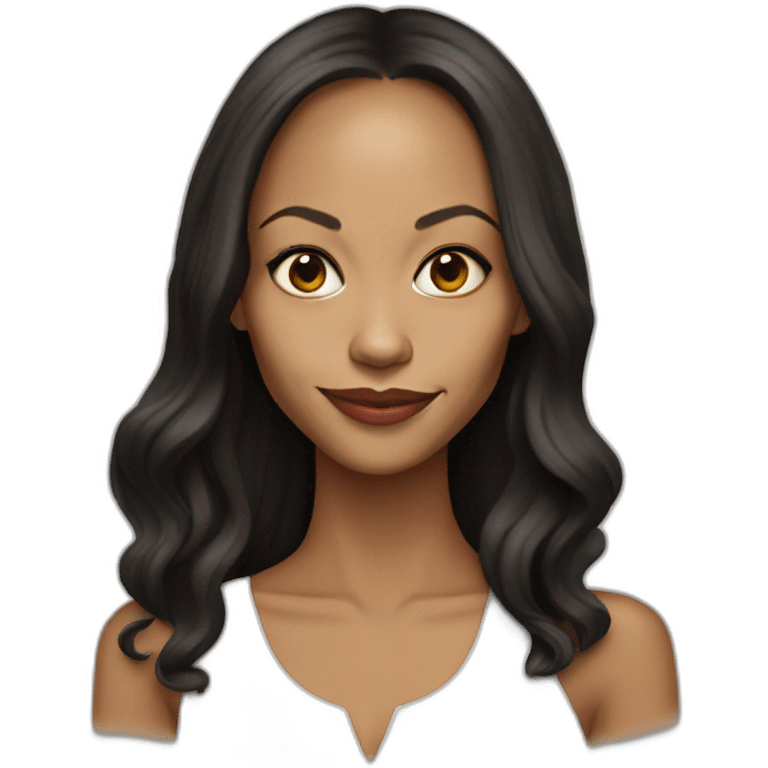 Zoe Saldana emoji