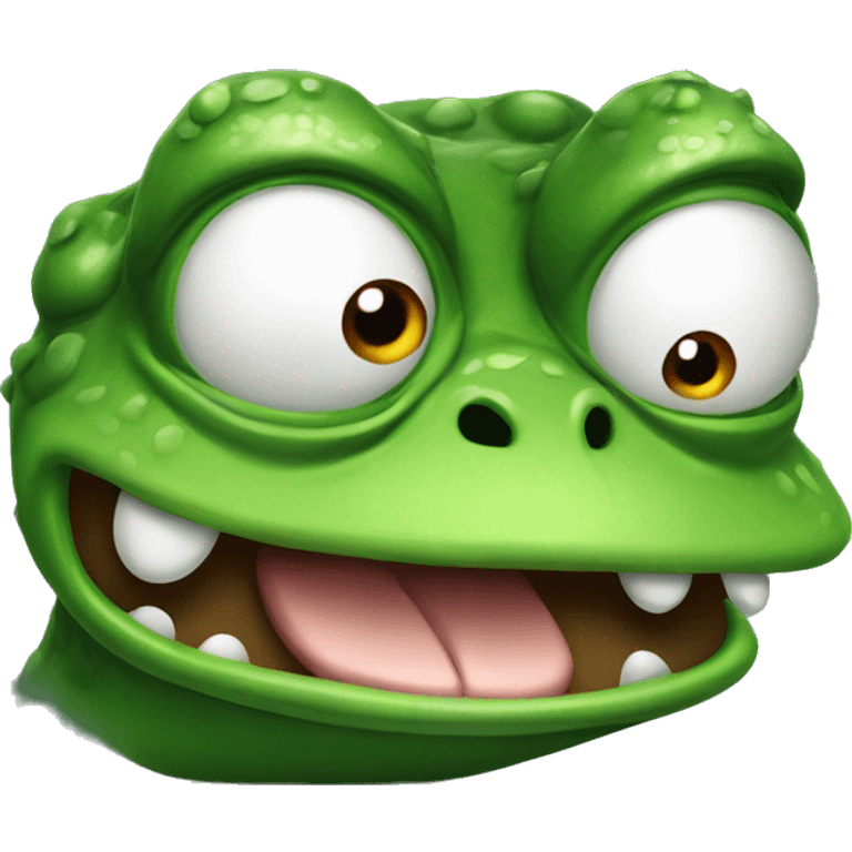 angry frog emoji