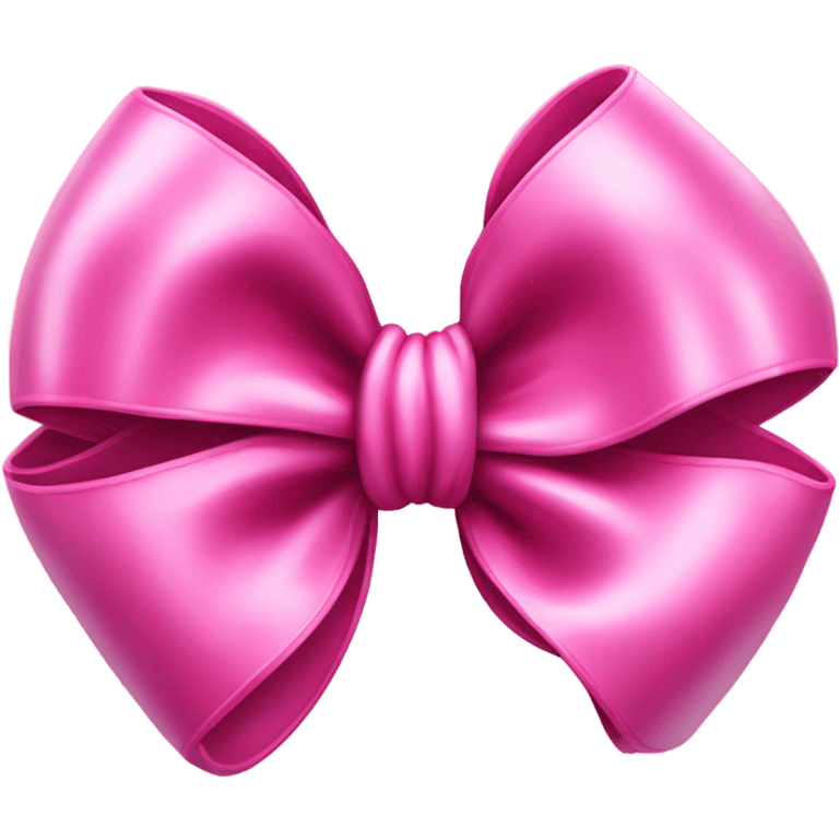 pink bow emoji