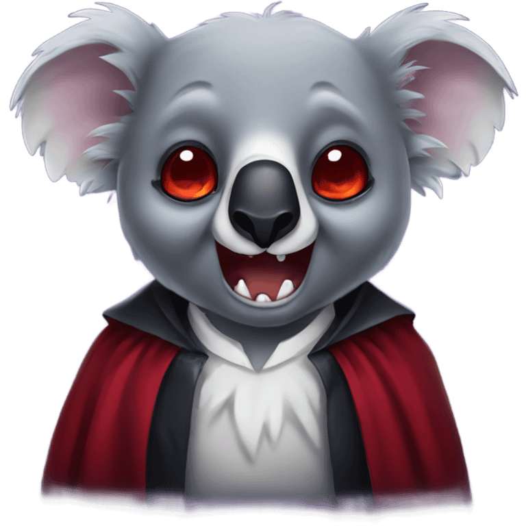 Vampire koala  emoji