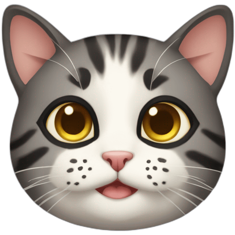 gatito amistoso emoji