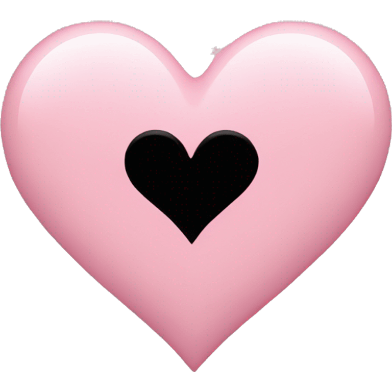 Light pink heart  emoji