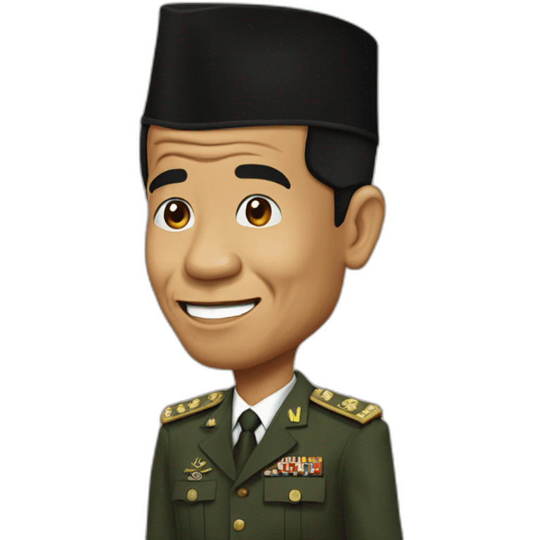 woozy president Jokowi emoji